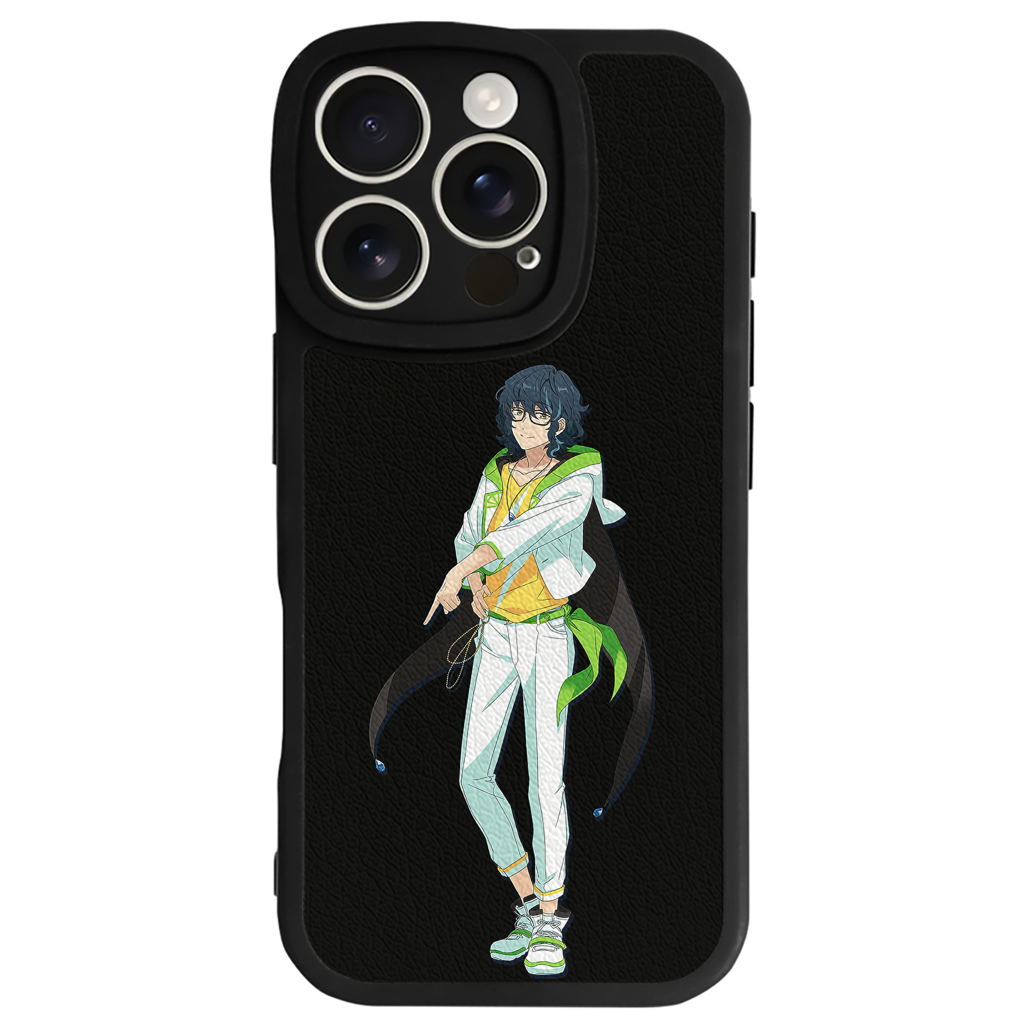 （画像用） あんさんぶるスターズ! Ensemble Stars 【iPhone 16シリーズ対応】シリコンスマホケース（レザー調） 材質：シリコン